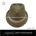 womens paper craft sexy girls fedora hat